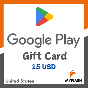 Google Play Gift Card 15 USD