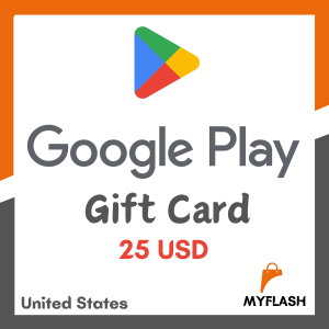 Google Play Gift Card 25 USD
