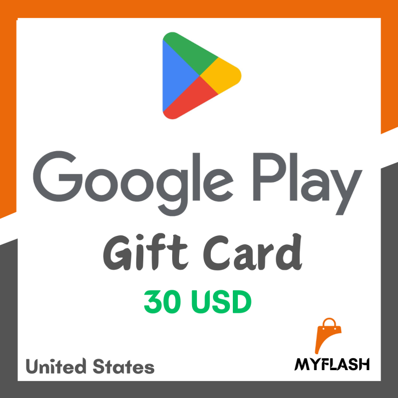 Google Play Gift Card 30 USD