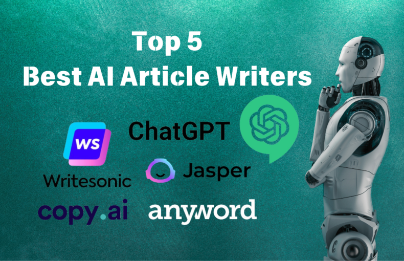 Top 5 Best AI Article Writers