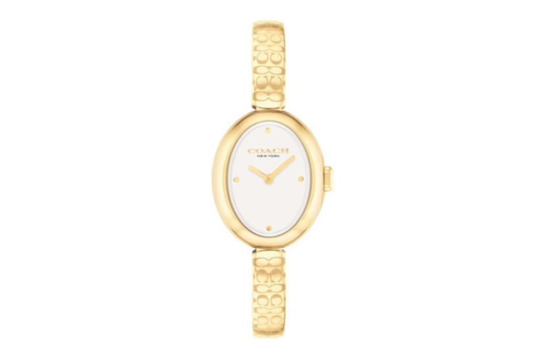 Shop Coach Gold Bracelet Watch
